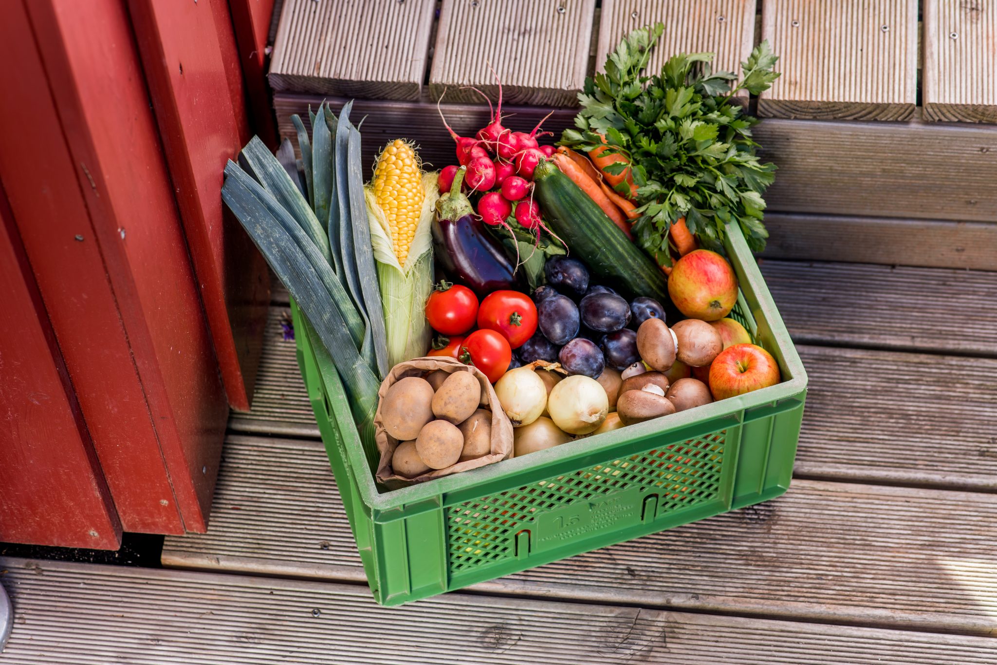 Die rollende Gemüsekiste - regionales Obst und Gemüse in Bio-Qualität nach Hause geliefert